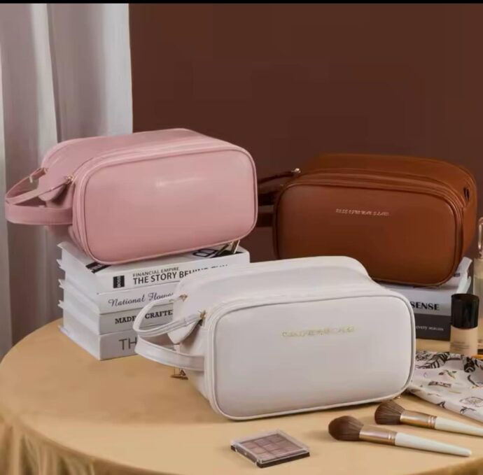 ⁦Sac de maquillage Portable de grande capacité -Sac à cosmétiques⁩ - الصورة ⁦16⁩